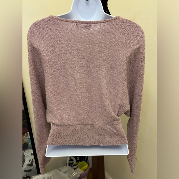Urban Outfitters mauve crossover blouse (size S) - Picture 2 of 3